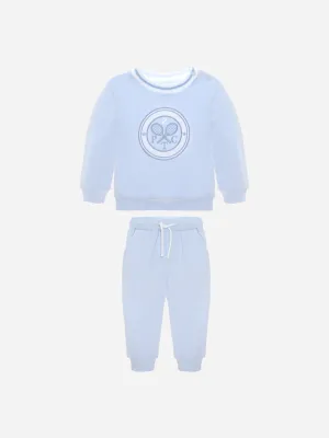 SS24 Patachou Boys Blue Tennis Tracksuit