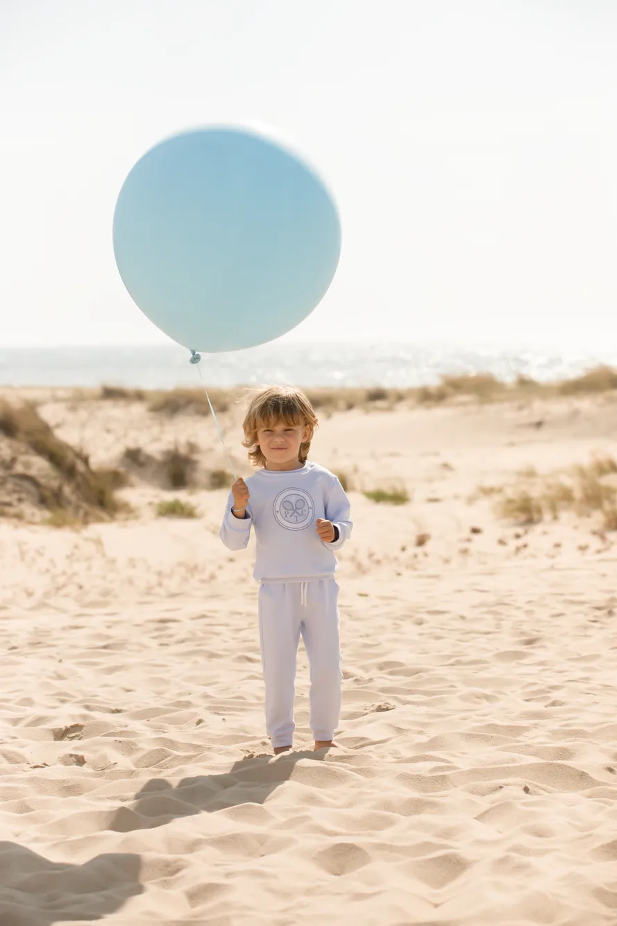 SS24 Patachou Boys Blue Tennis Tracksuit