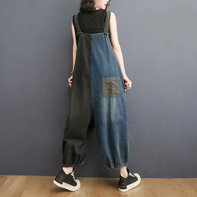 Stylish Denim Overalls