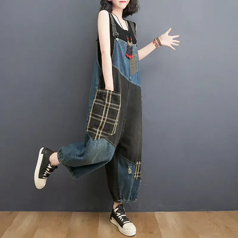 Stylish Denim Overalls