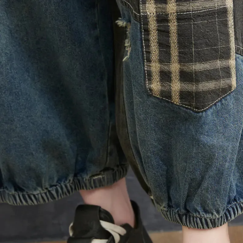 Stylish Denim Overalls