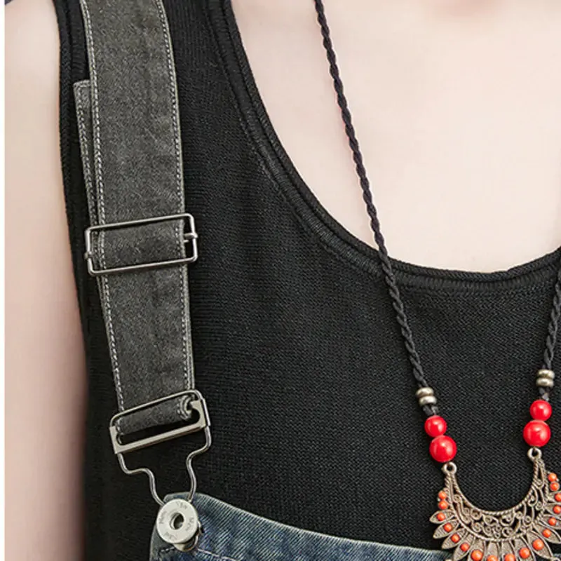 Stylish Denim Overalls
