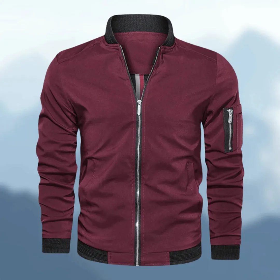 Stylish Slim Fit Baseball Jacket for Men