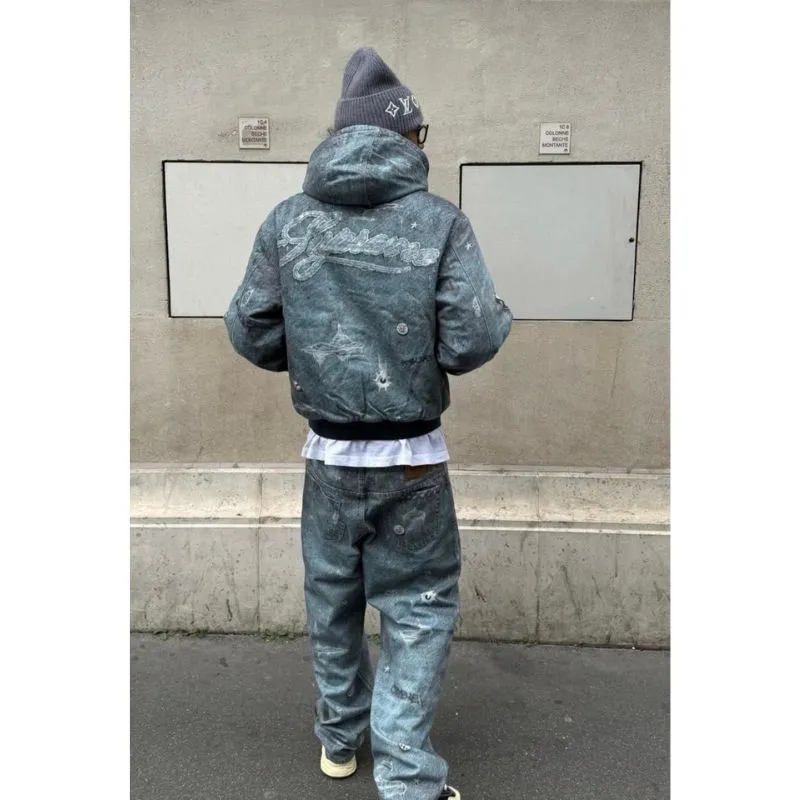 Supreme x HJR Trompe L'oeil Loose Fit Jean 'Blue' (FW24)
