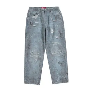 Supreme x HJR Trompe L'oeil Loose Fit Jean 'Blue' (FW24)