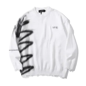 Sweter graffiti UNISEX