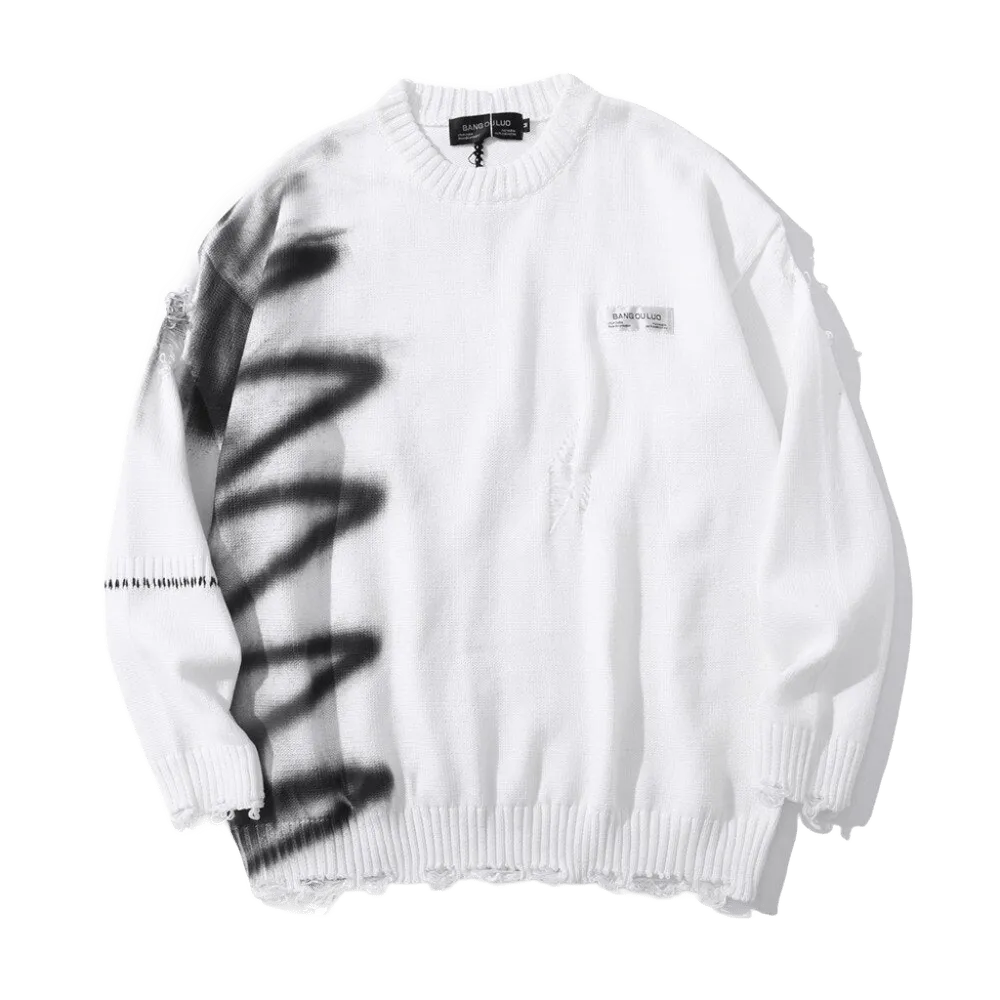 Sweter graffiti UNISEX