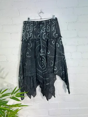 Swirl Midi Skirt