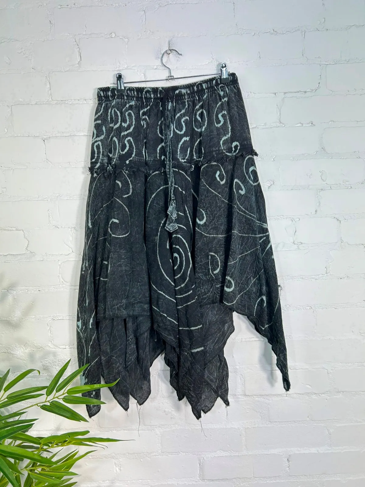 Swirl Midi Skirt