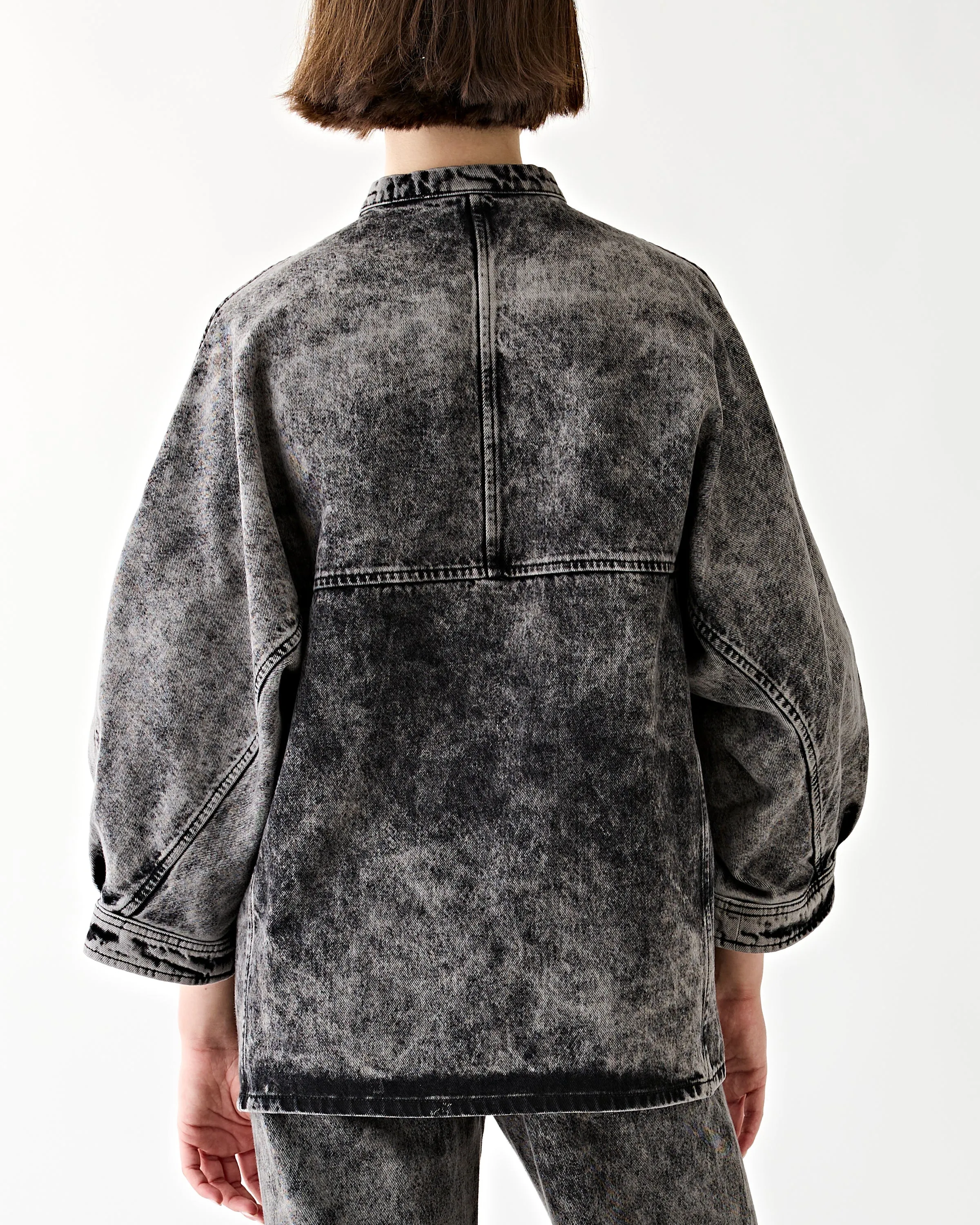 Tahari Arctic Grey Denim
