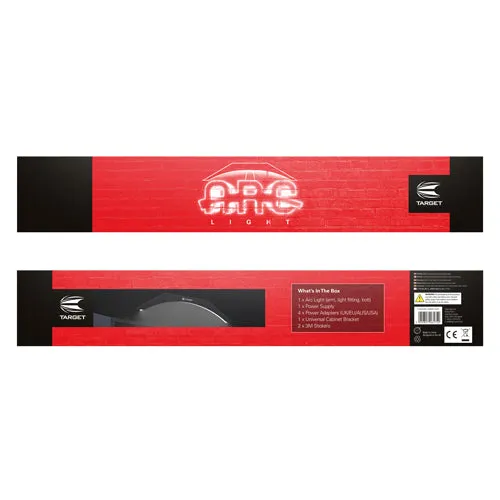 TARGET DART BOARD CABINET LIGHT LED ARC
