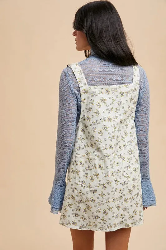Teagan Overall Mini Dress