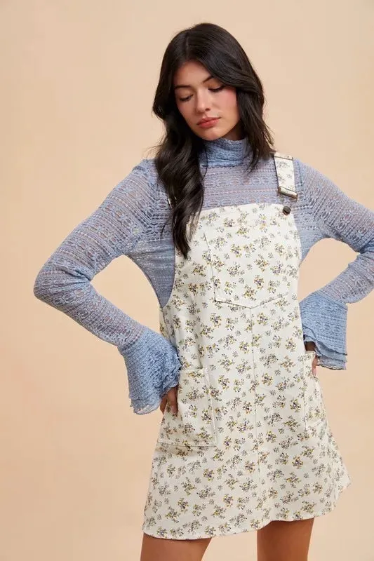 Teagan Overall Mini Dress