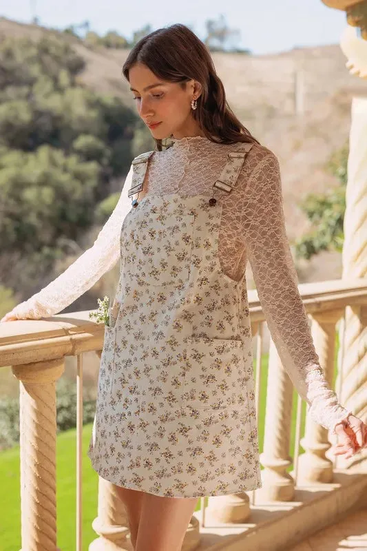 Teagan Overall Mini Dress