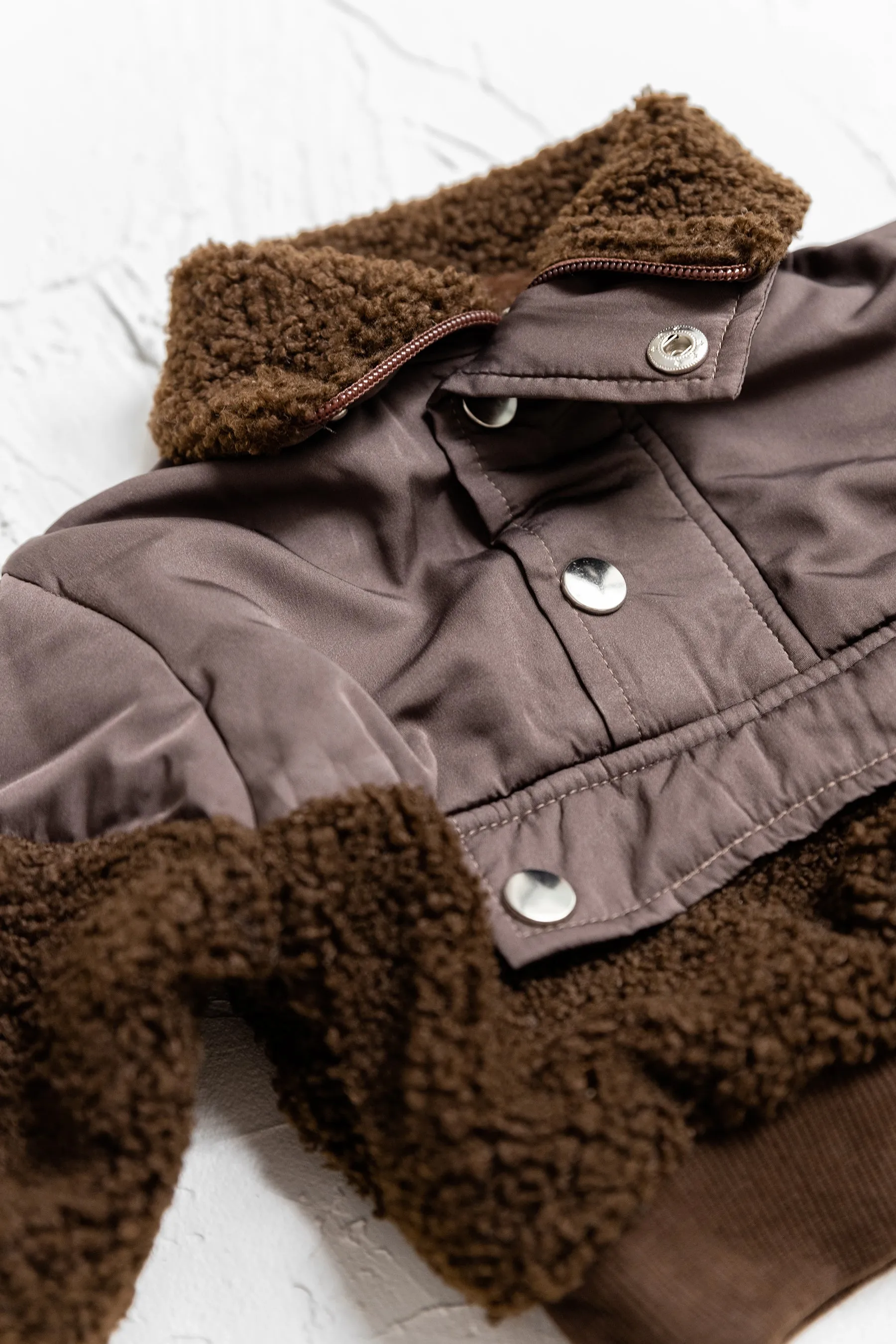 Teddy Pullover - Chocolate