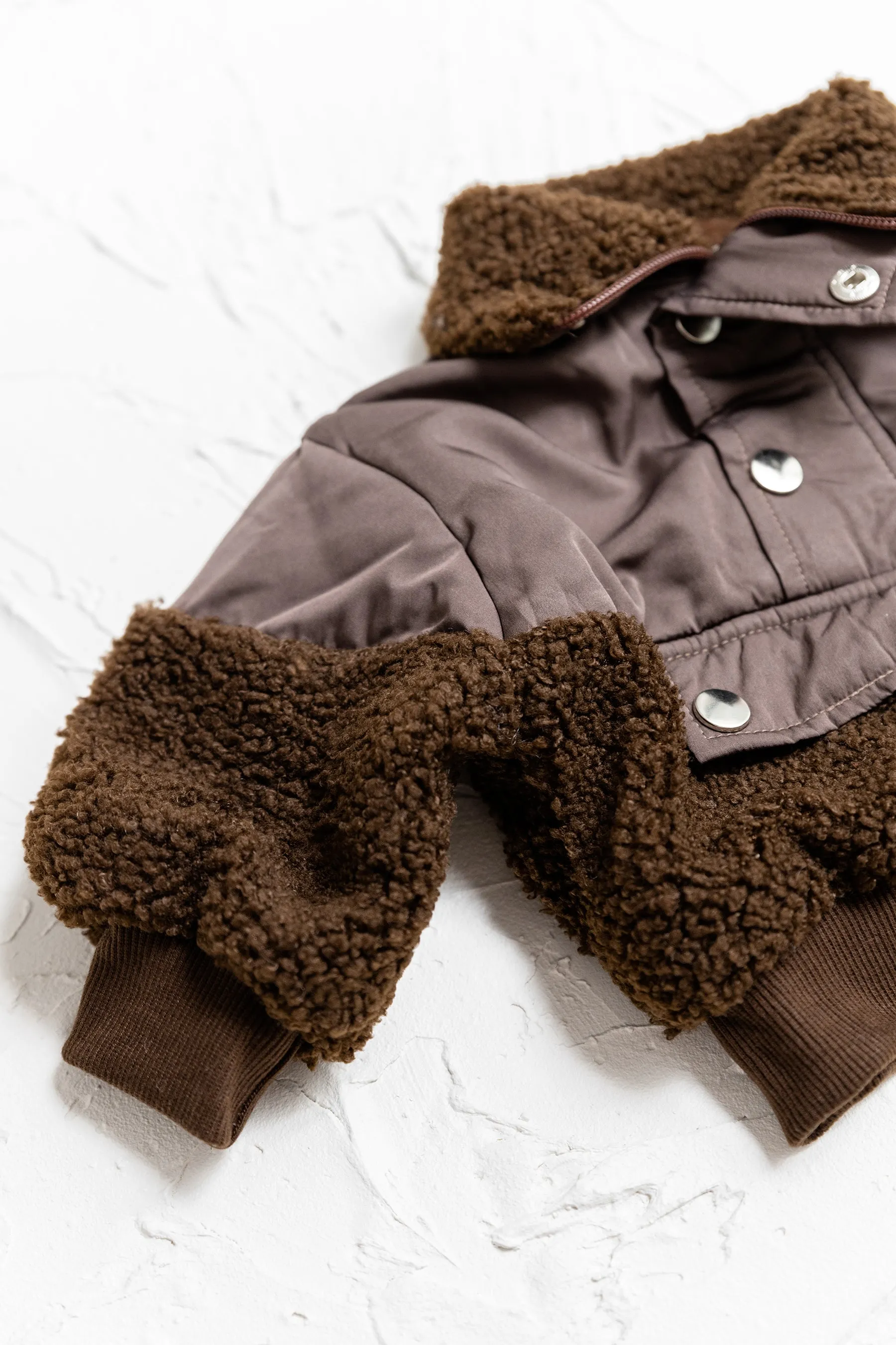 Teddy Pullover - Chocolate