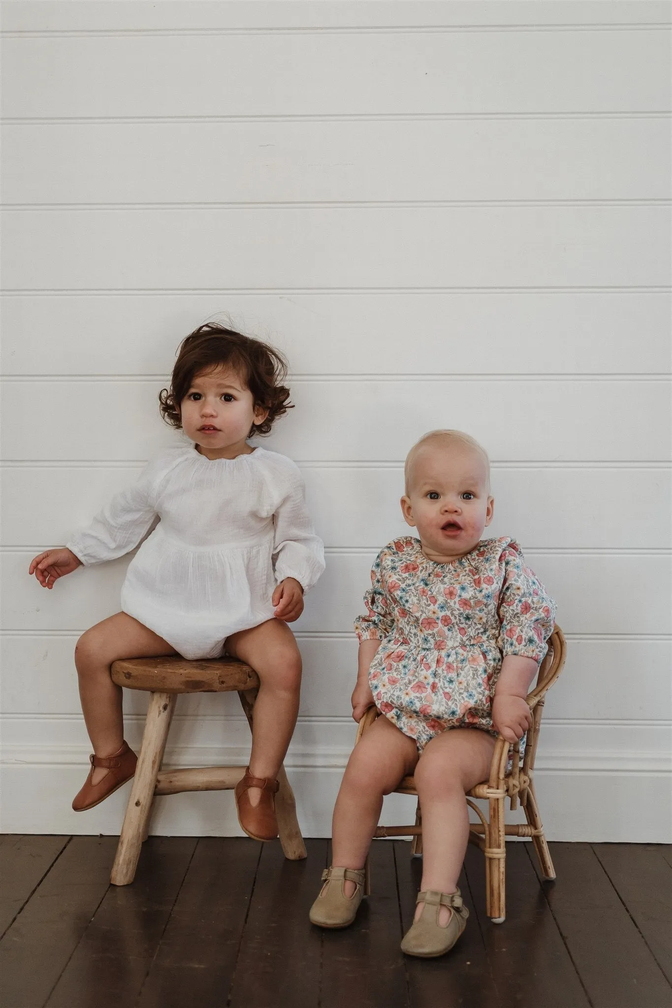 The Rose Romper - Vintage Rose