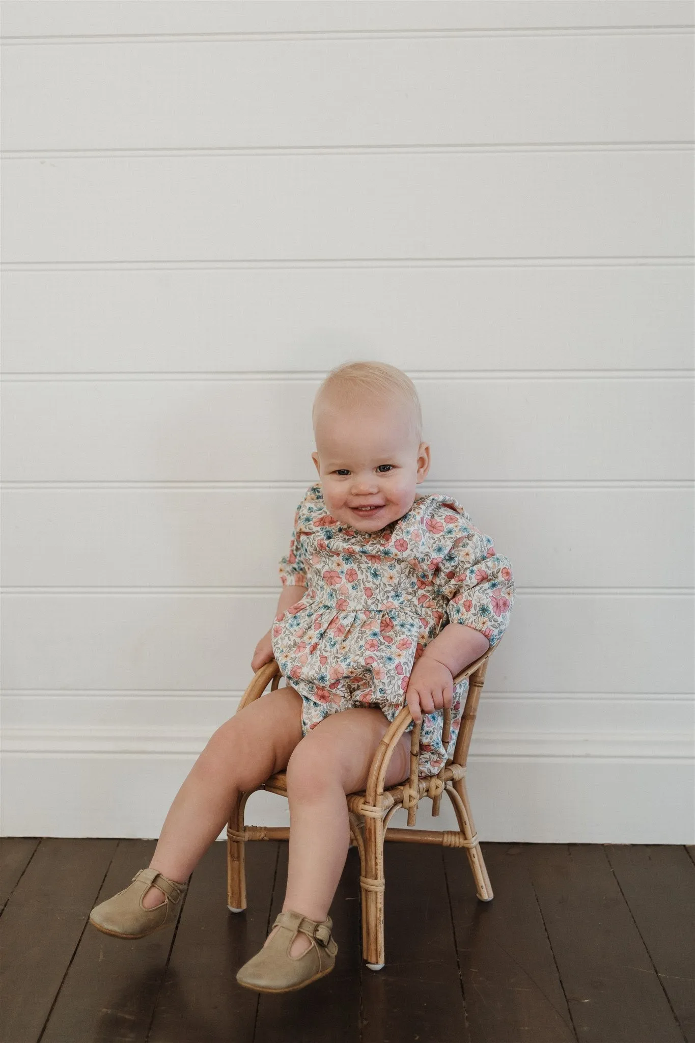 The Rose Romper - Vintage Rose