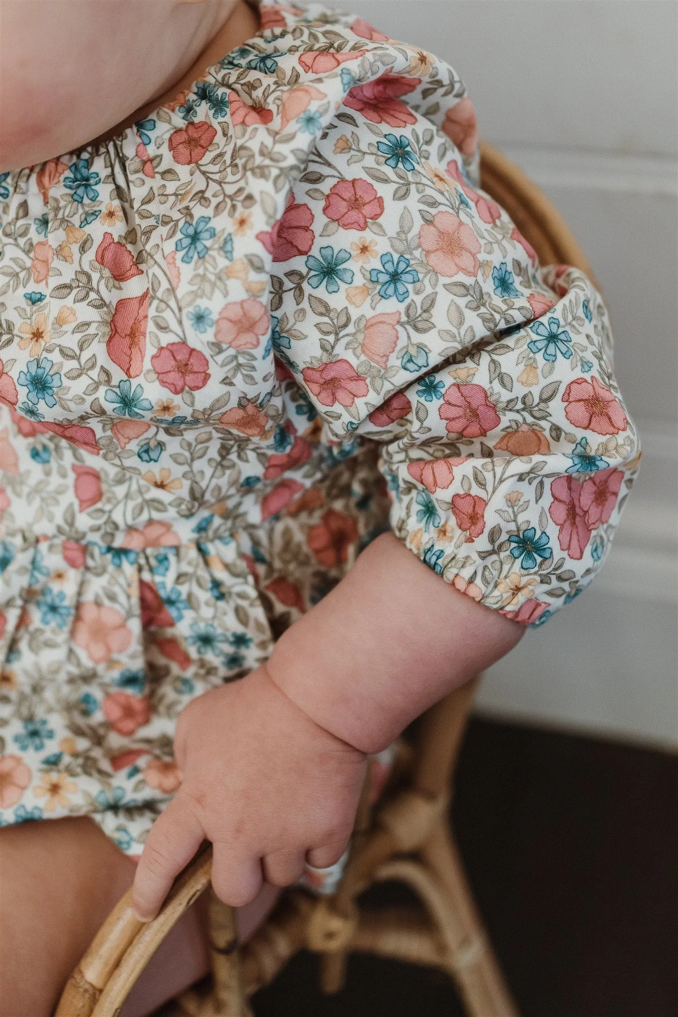The Rose Romper - Vintage Rose