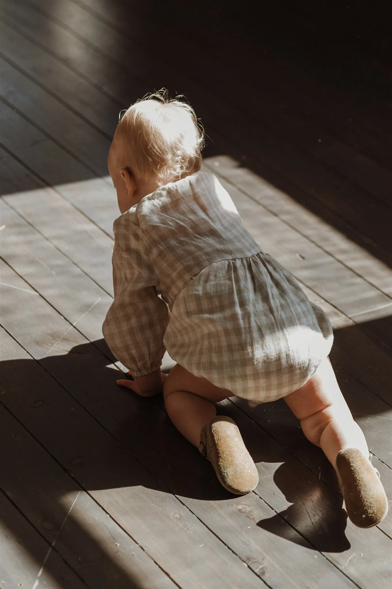 The Rose Romper - Vintage Rose