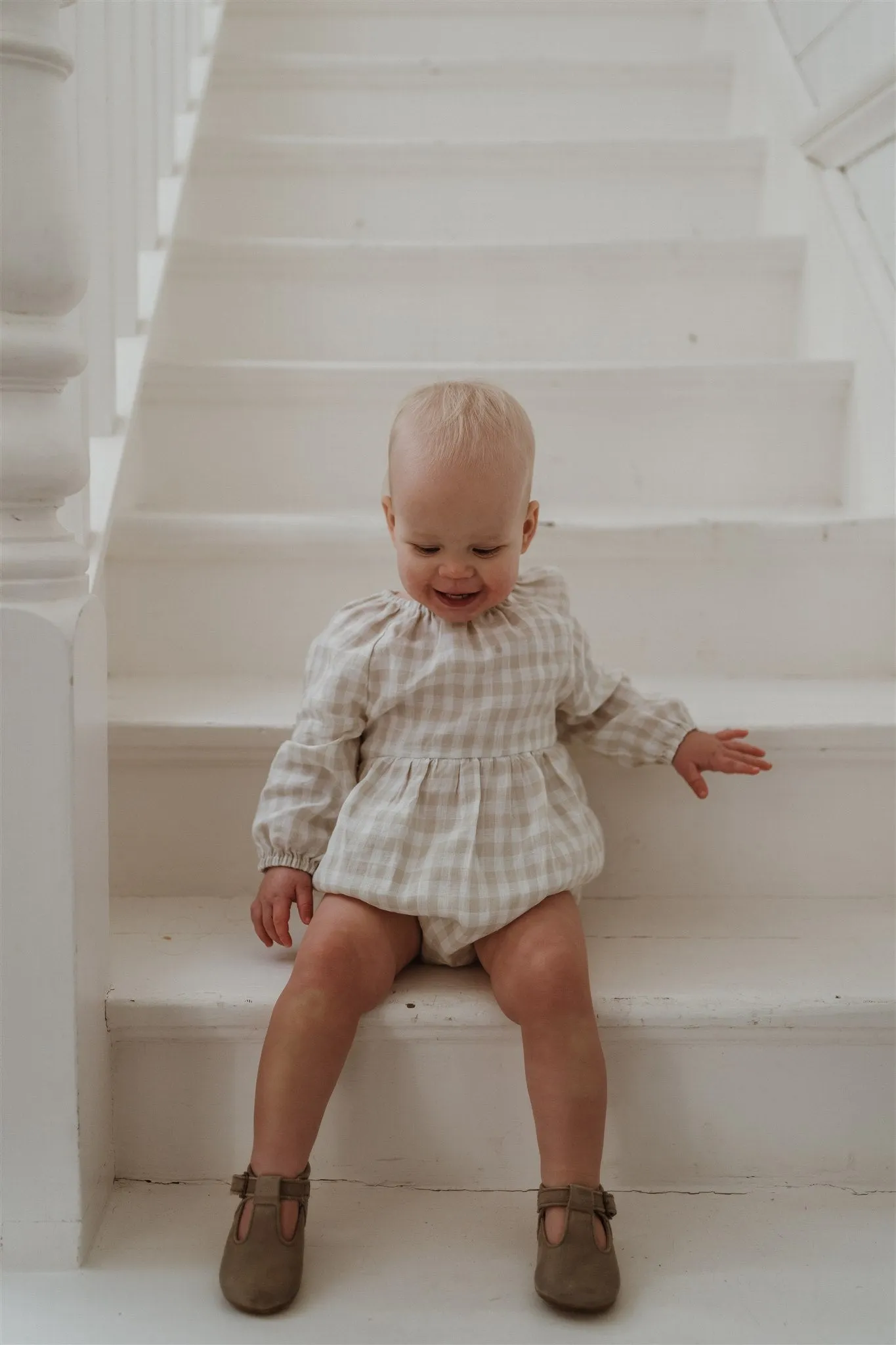 The Rose Romper - Vintage Rose
