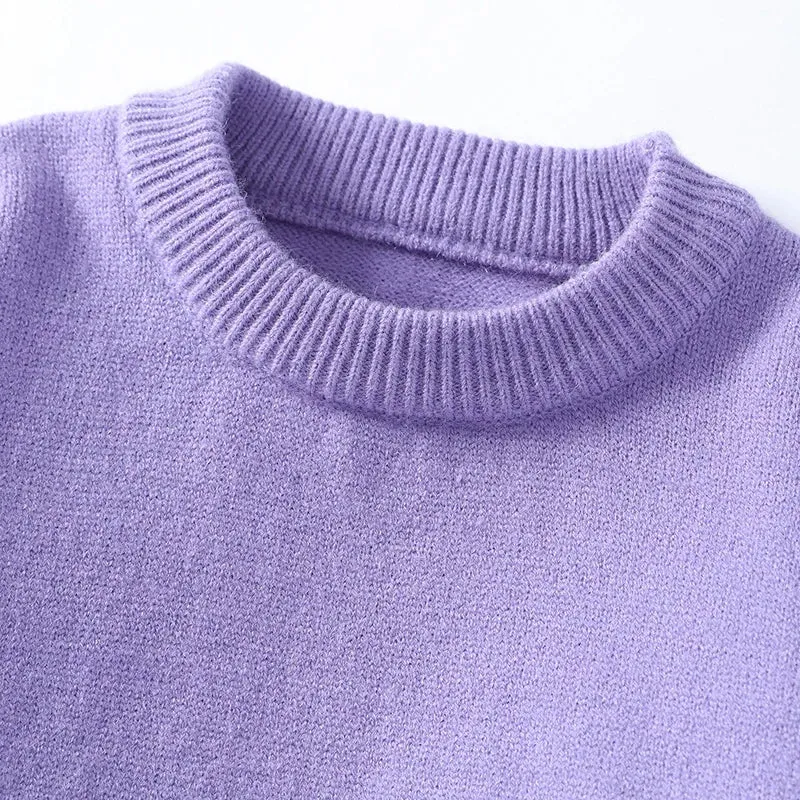 Thermal Pull Homme 2024 New Autumn Winter High Quality Casual Loose Sweater Men Wool Pullovers Soft Warm Mens Christmas Jumper