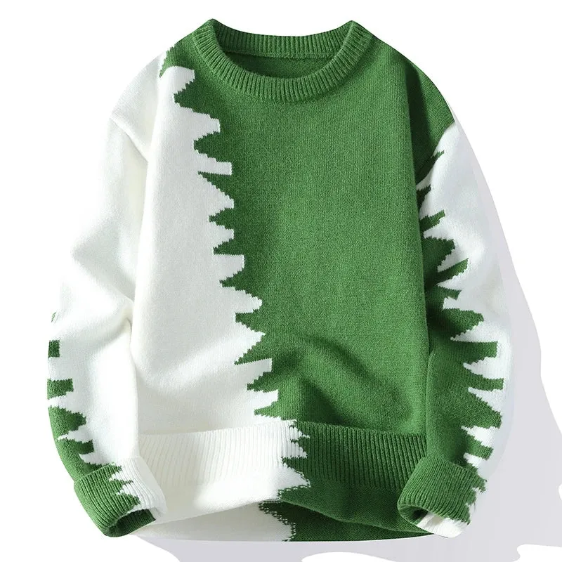 Thermal Pull Homme New Fall Winter Top Grade Luxury Cashmere Sweater Men Thick Warm Mens Christmas Sweaters Fashion Pullover Men