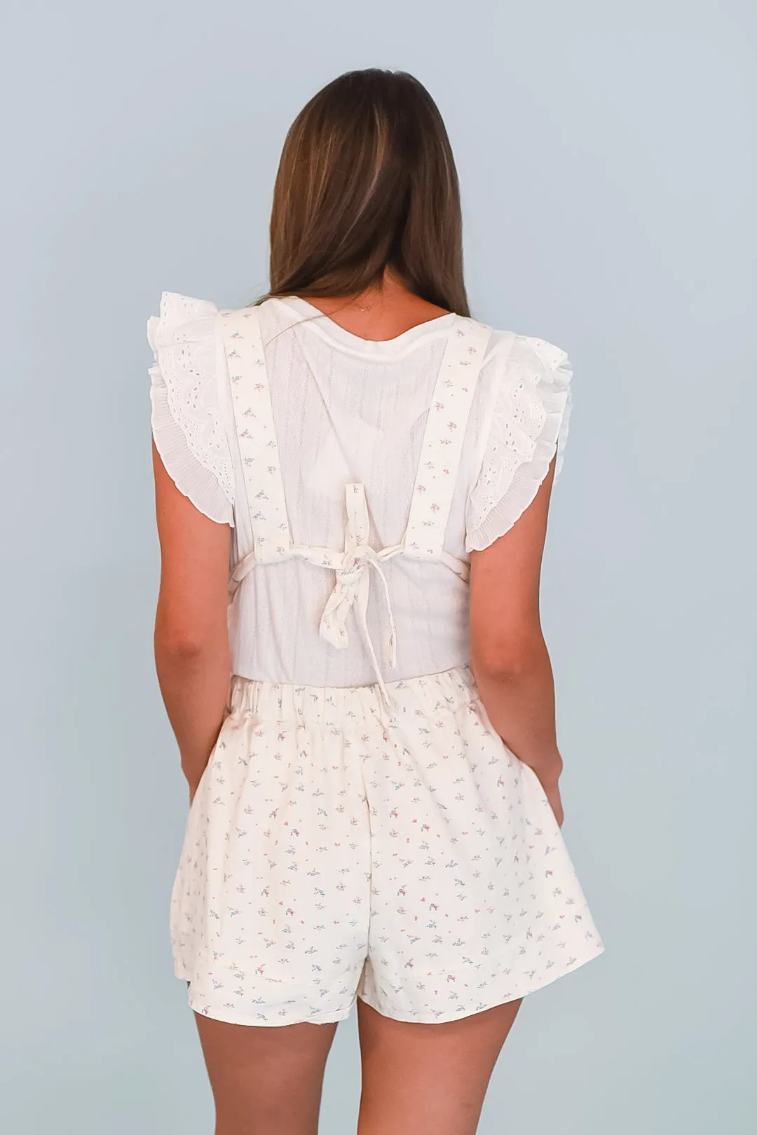 Tiny Blooms Shortalls