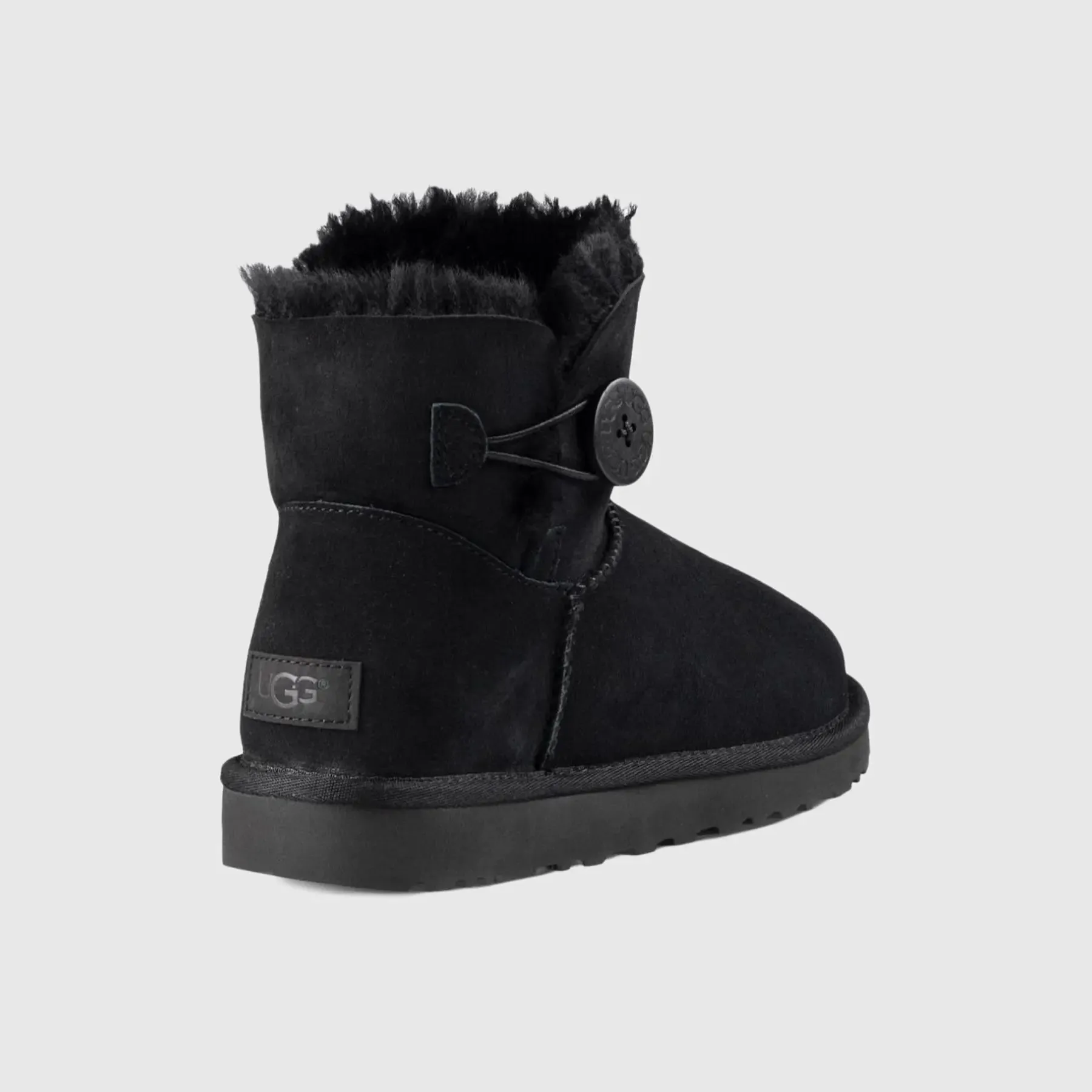Ugg Mini Bailey Button 2 Black 1016422