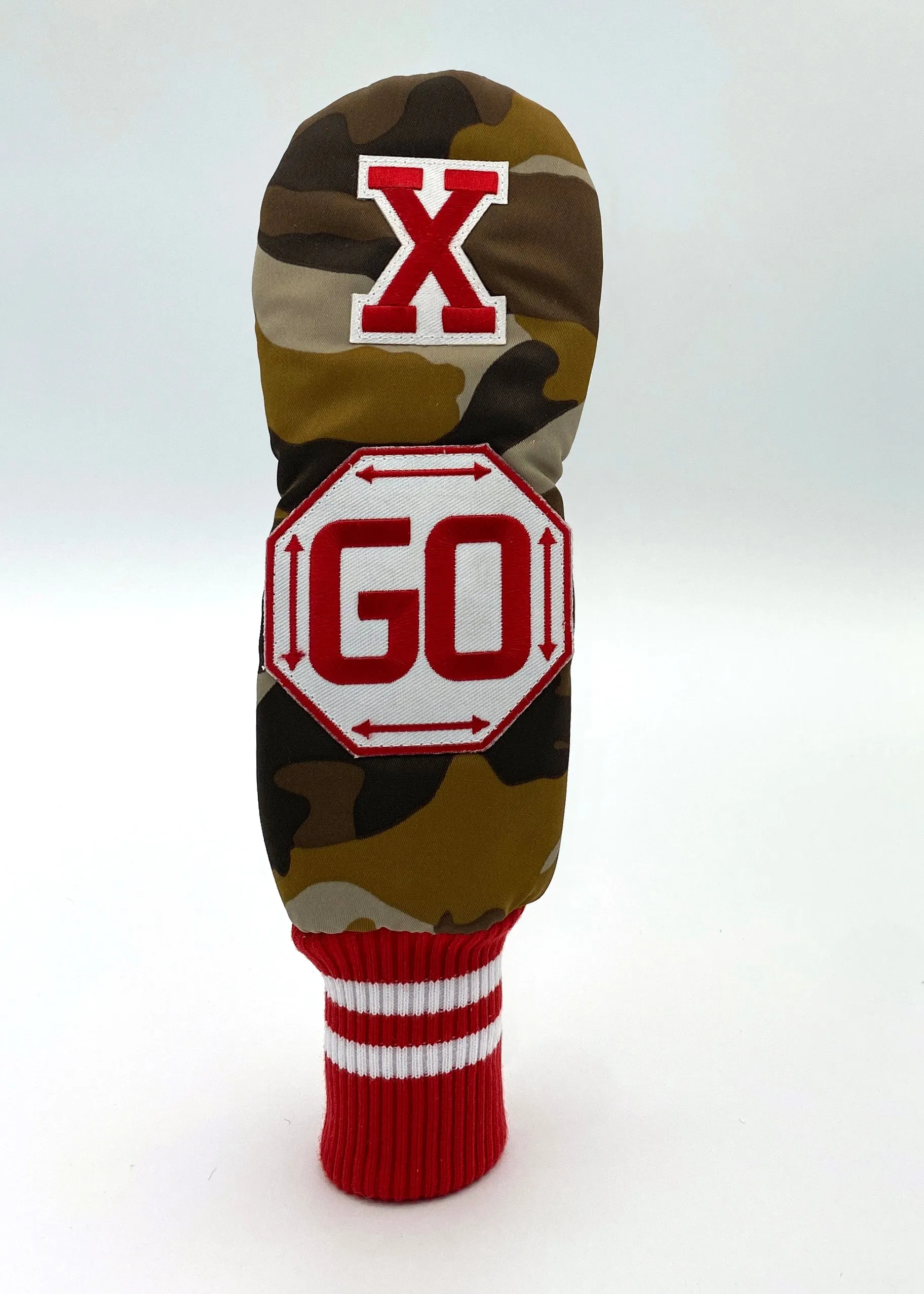 Utility / Hybrid / UT/ Camo Printed Great-Nylon Twill / Desert Camo x RED GO x Red X [UTHCM005-DC]
