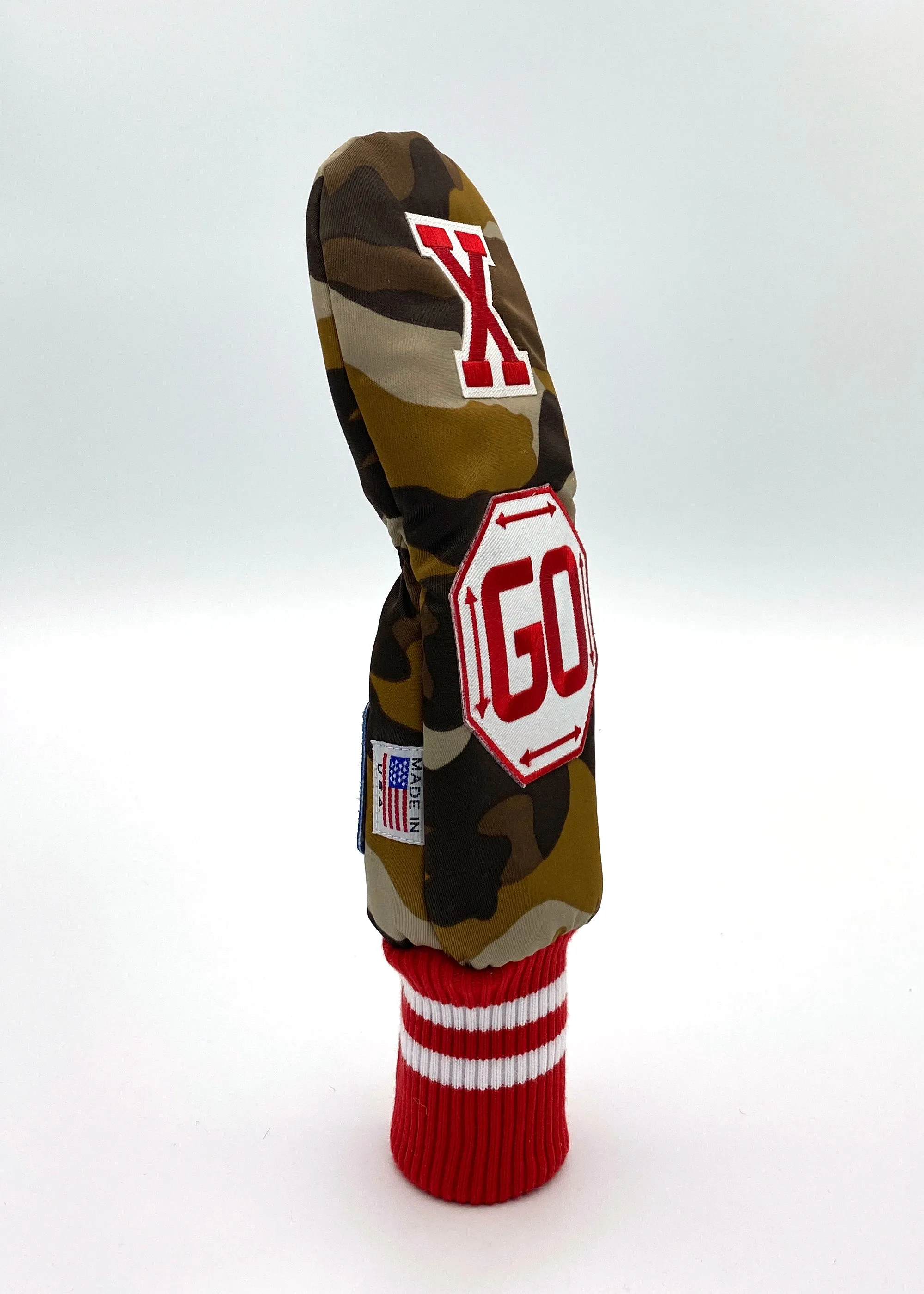 Utility / Hybrid / UT/ Camo Printed Great-Nylon Twill / Desert Camo x RED GO x Red X [UTHCM005-DC]