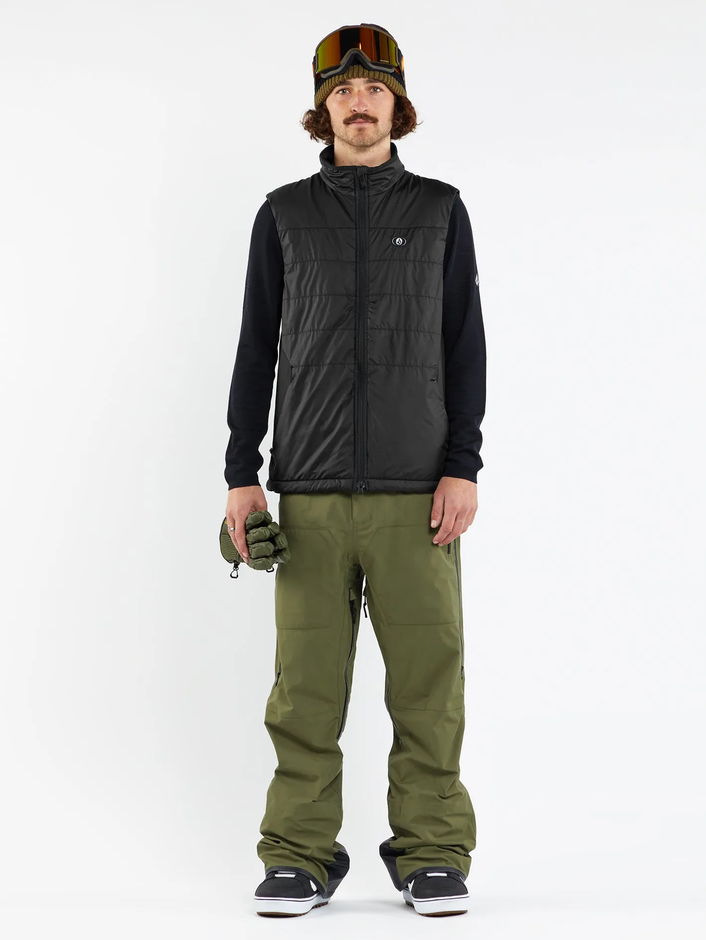 Utility Puff Vest - BLACK