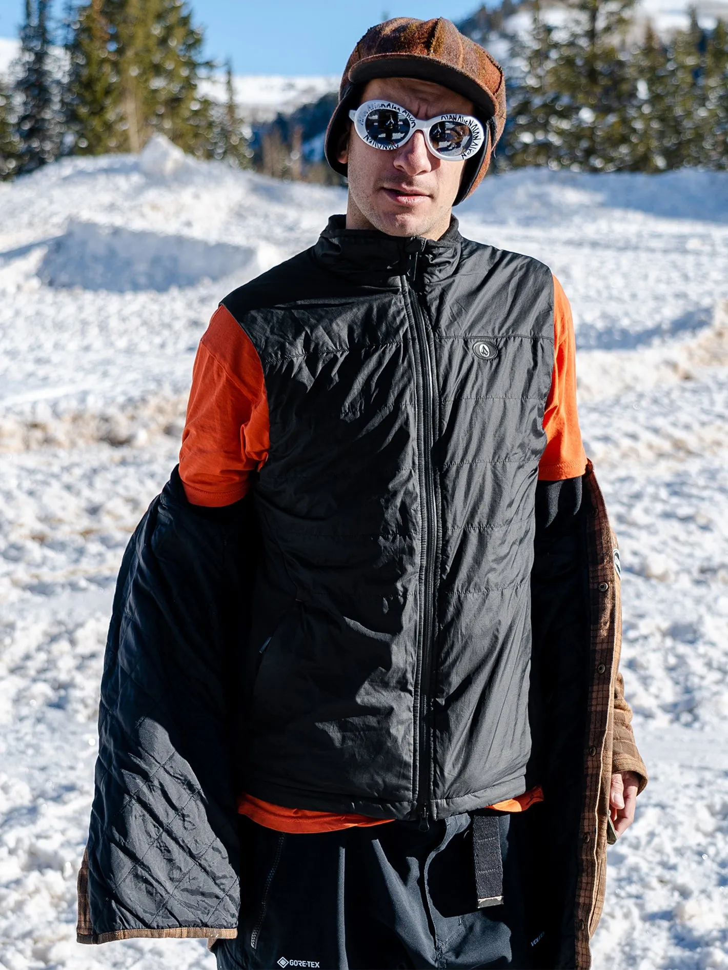 Utility Puff Vest - BLACK