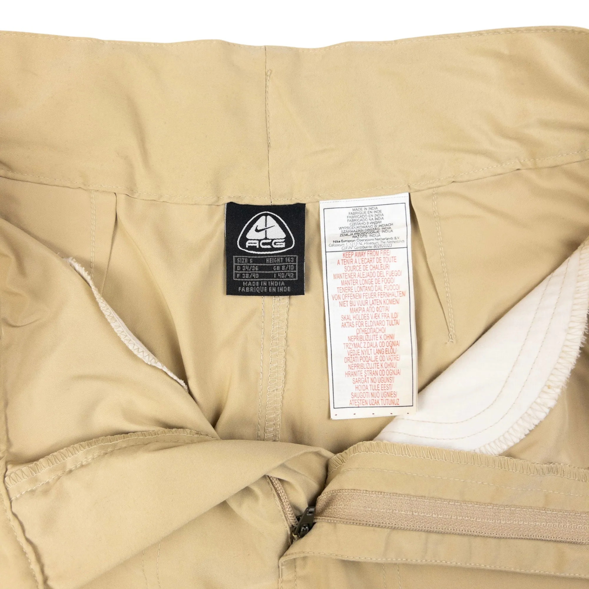 Vintage Nike ACG Zip Off Skirt Women's Size S
