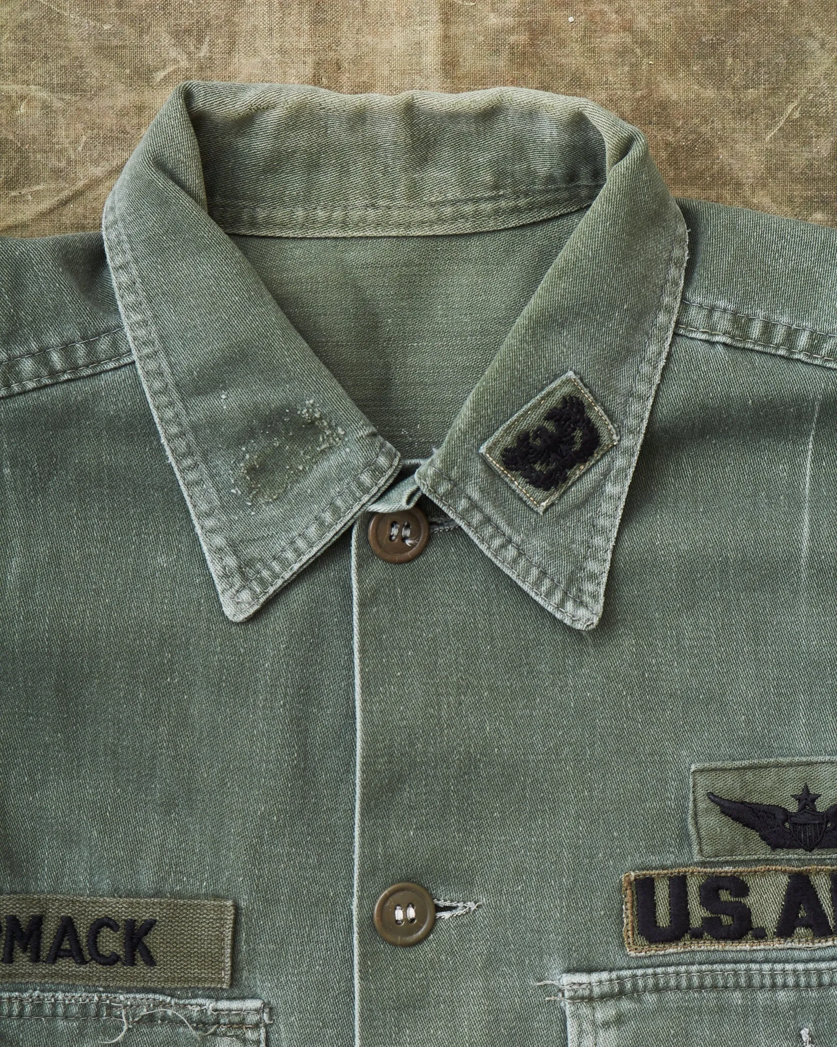 Vintage Original OG-107 Cotton Sateen US Army Shirt