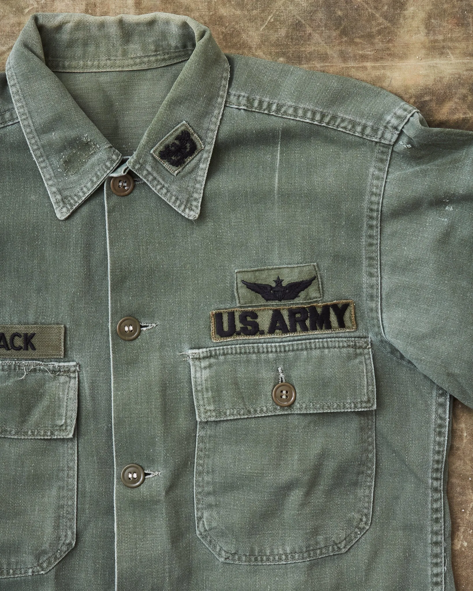 Vintage Original OG-107 Cotton Sateen US Army Shirt