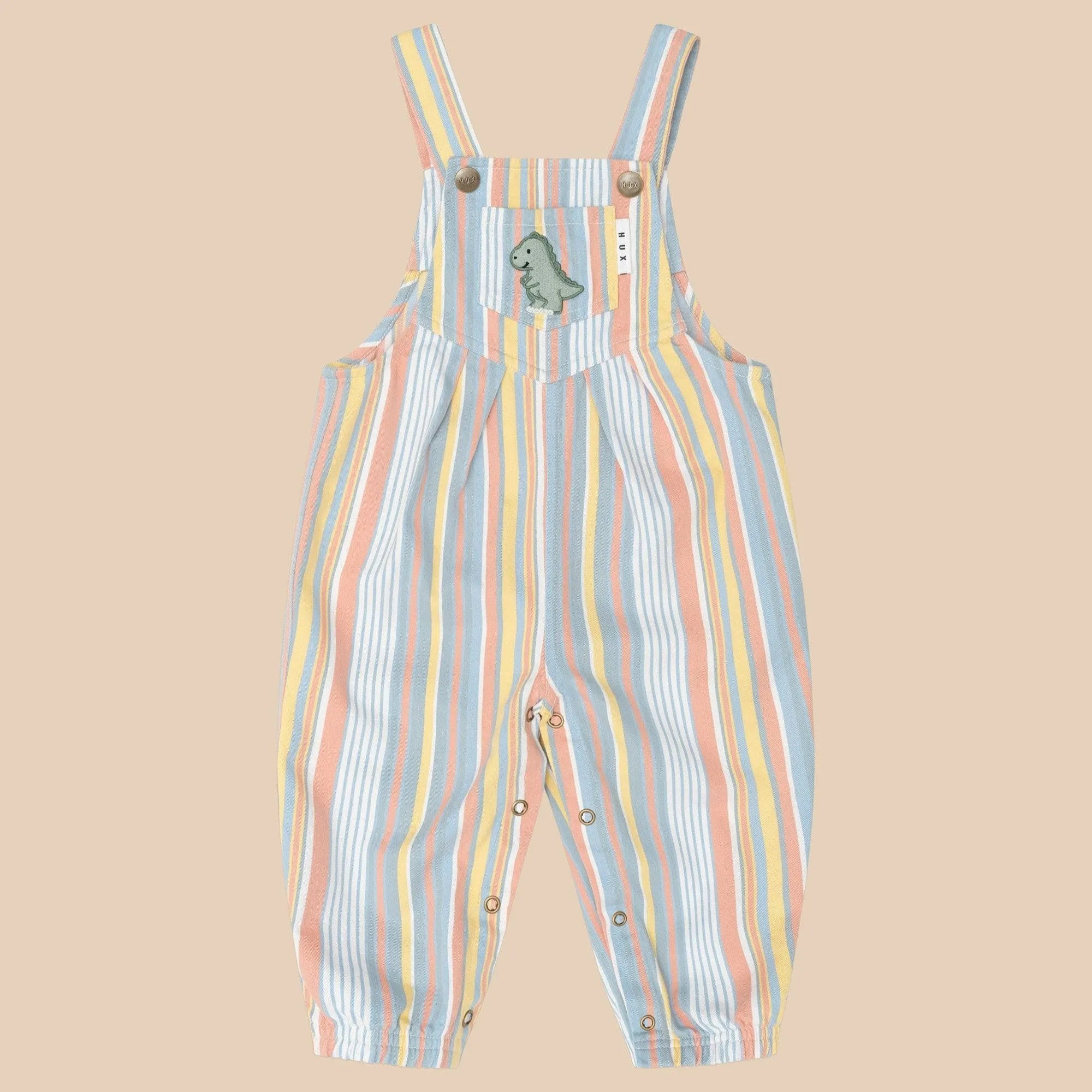Vintage Stripe Overalls