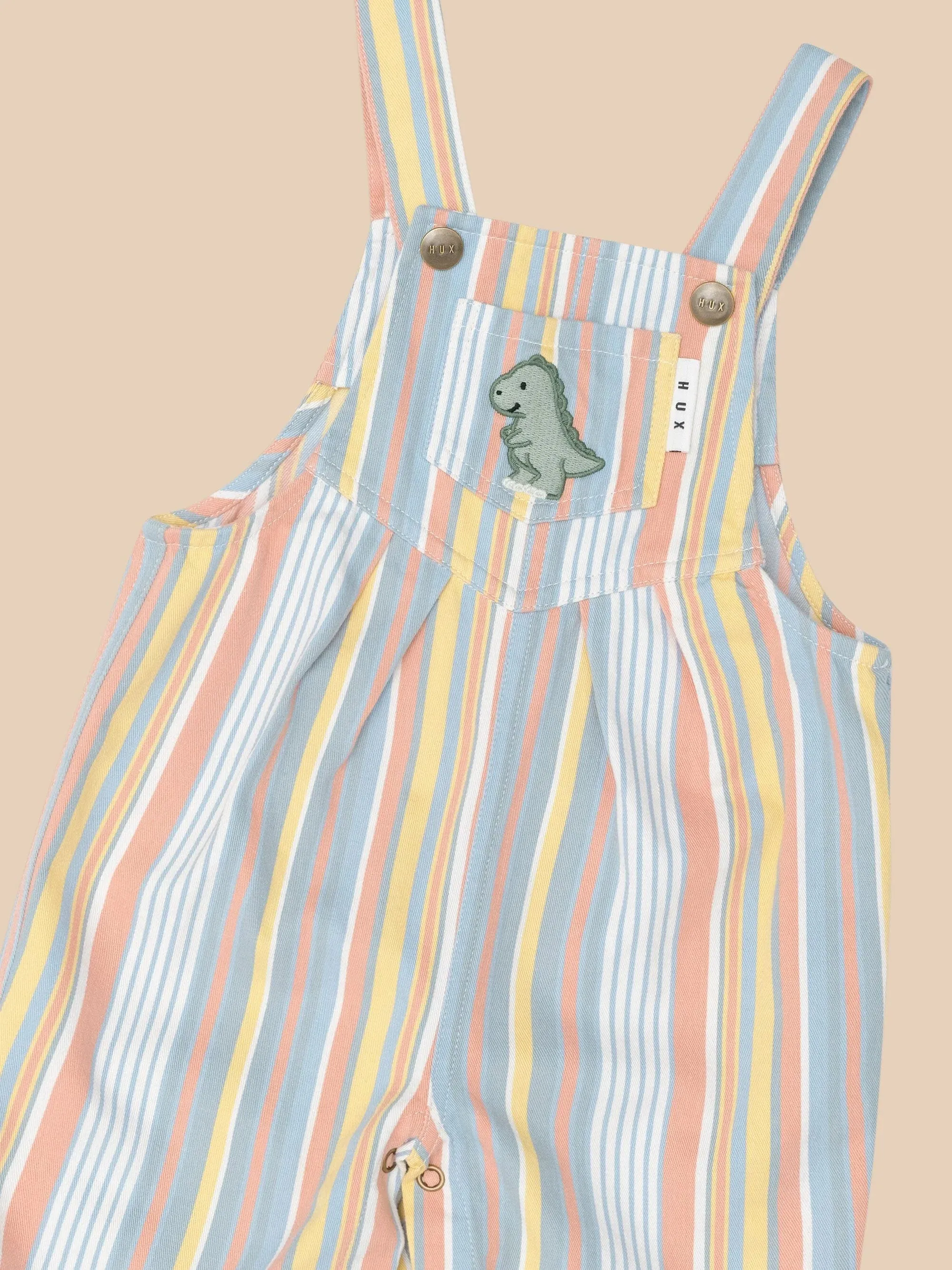 Vintage Stripe Overalls
