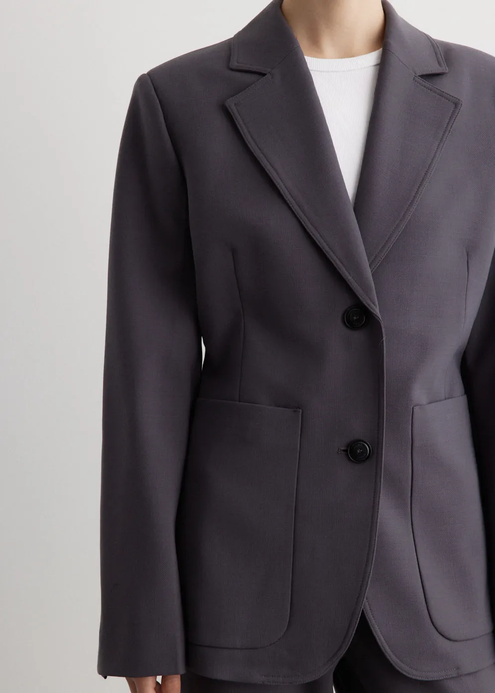 Waisted 70's Style Blazer