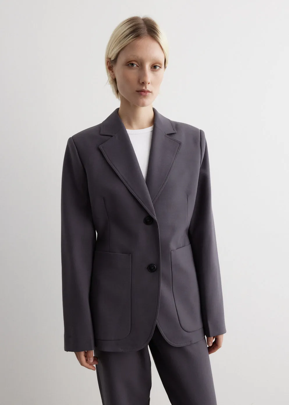 Waisted 70's Style Blazer