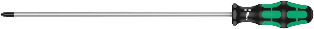 Wera 05009319001 355 PZ Screwdriver for Pozidriv screws, PZ 2 x 300 mm