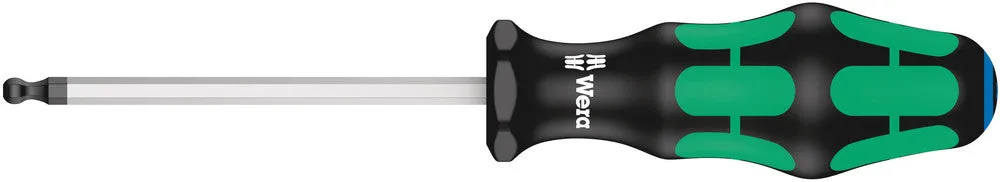 Wera 05022815001 352 Ball end screwdriver for hexagon socket screws, 5 x 100 mm