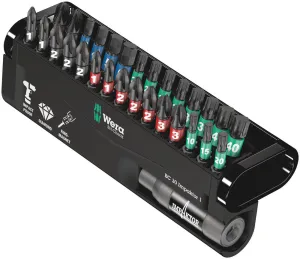Wera 05057690001 Bit-Check 30 Impaktor 1, 30 pieces