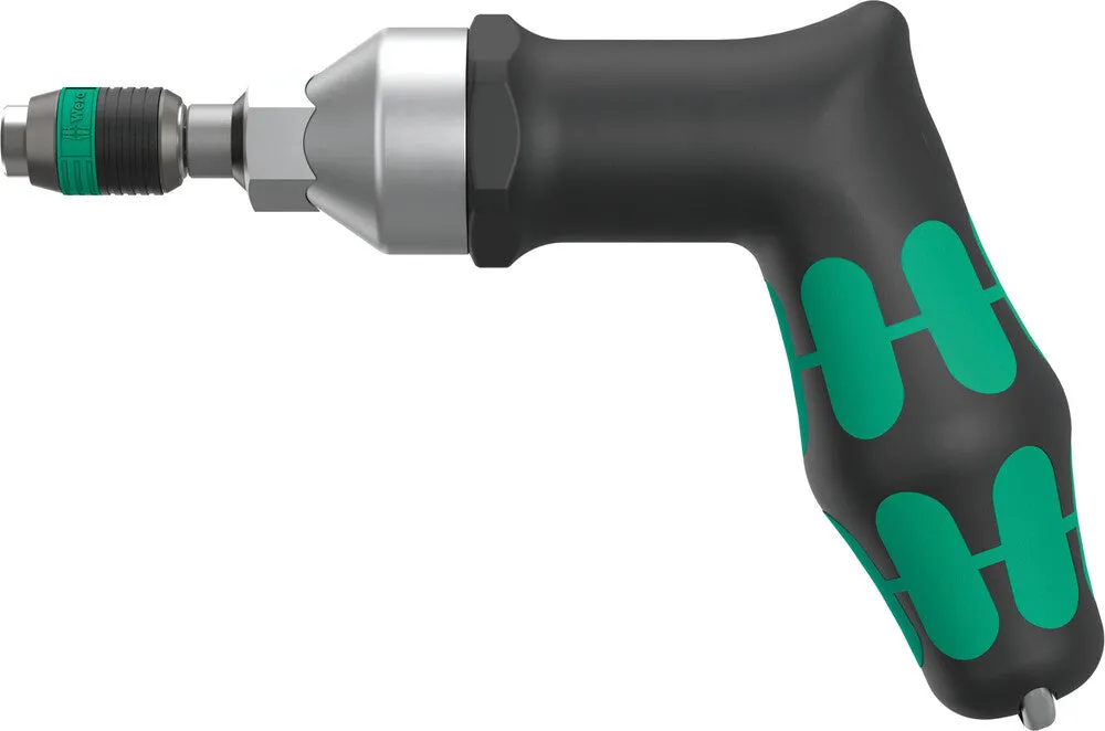 Wera 05074705001 Series 7400 Kraftform pistol handle, adjustable torque screwdrivers (3.0-8.8 Nm) with Rapidaptor quick-release chuck, 7443 x 4.0-8.8 Nm