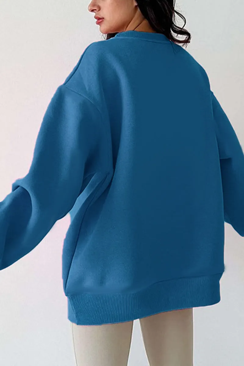 WG0294 Graphic Fleece Sweatshirt