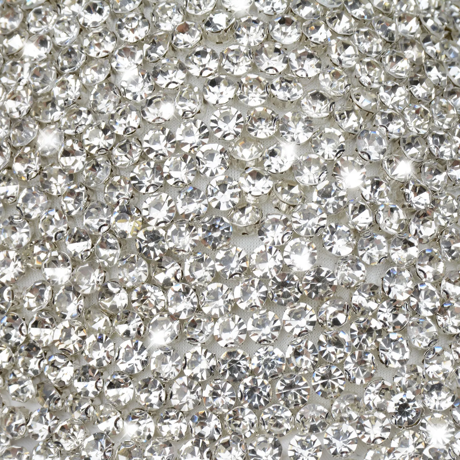 White Women's Rhinestone Diamond Bustier Crop Top Bra