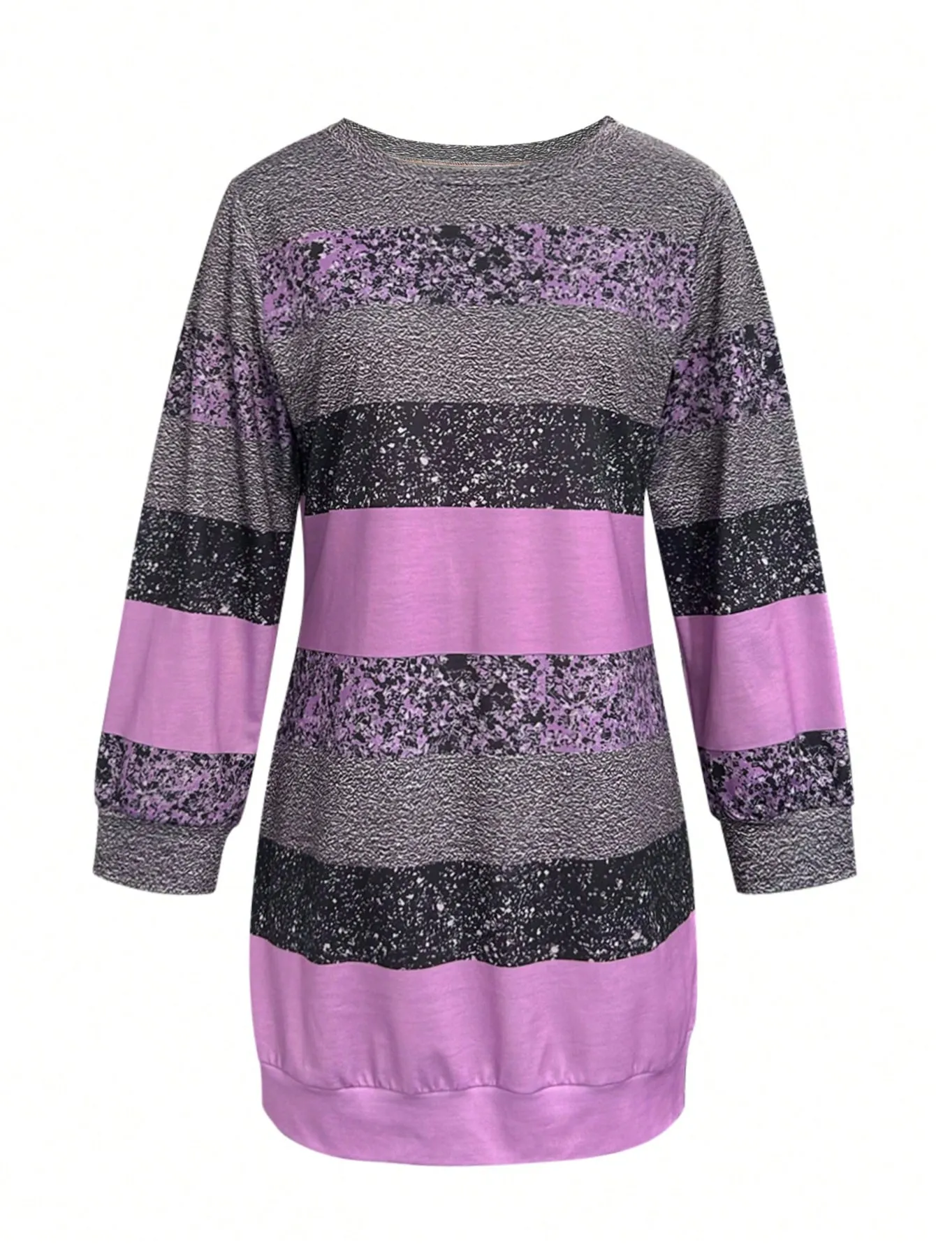 Women's Spring/Autumn Fashionable Elegant Casual/Commuter Long Thin Hoodie Dress