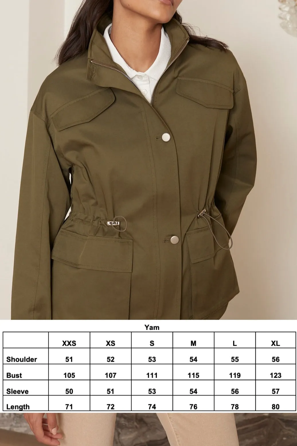 YAM JACKET KHAKI