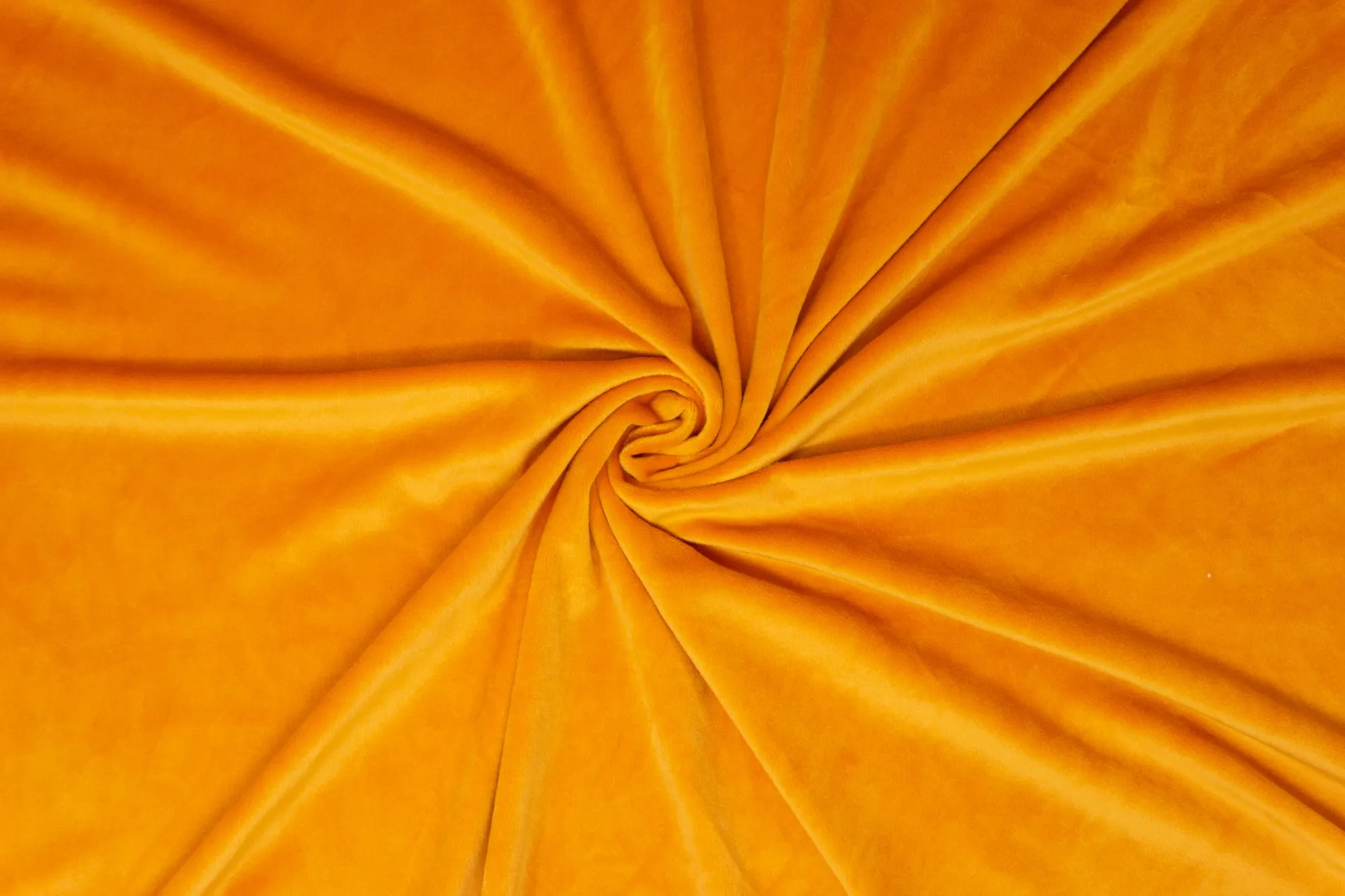 Yellow Orange - THICC Stretch Fleece - 1/2 Metre