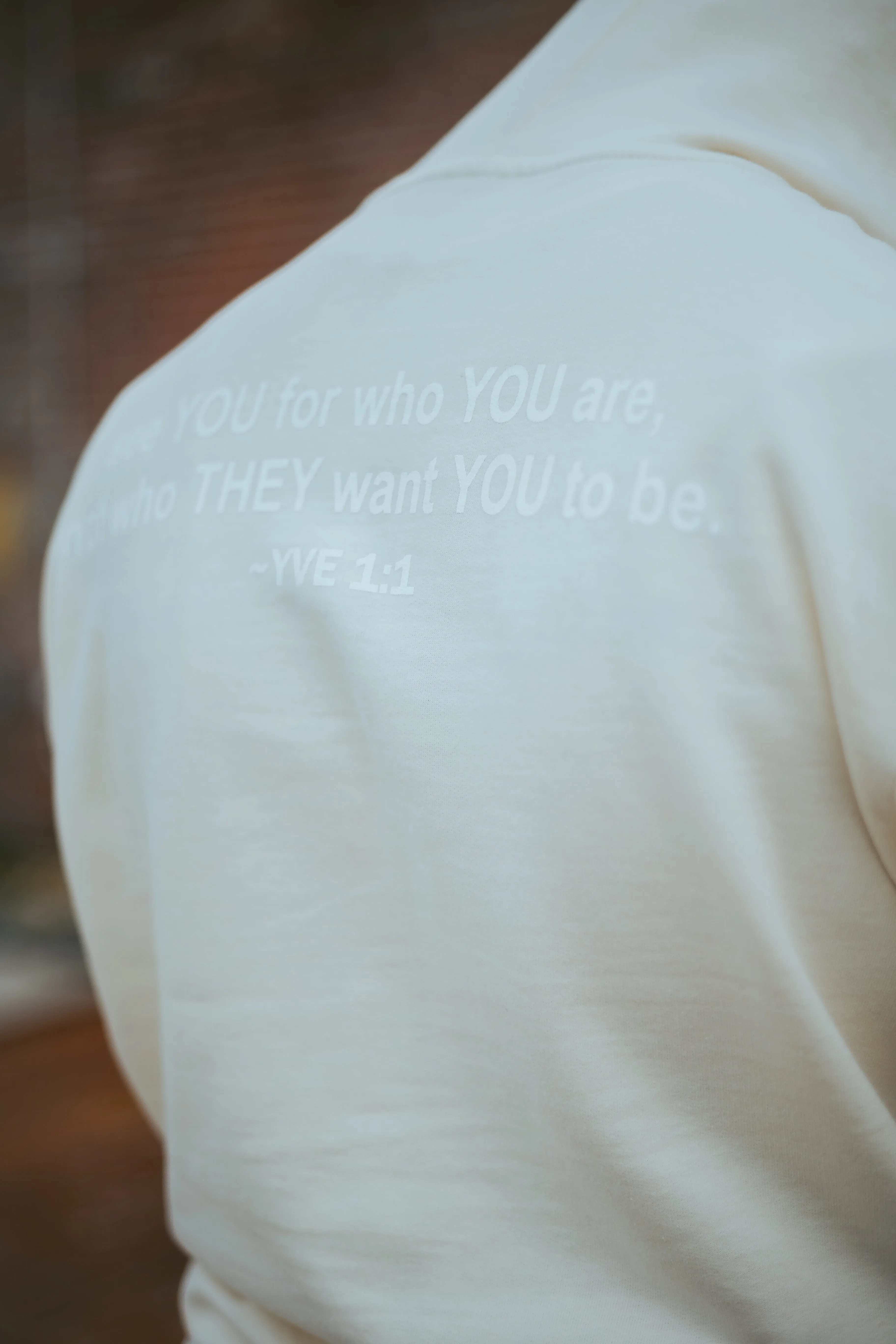 YVE Unisex Hoodie "Bone"